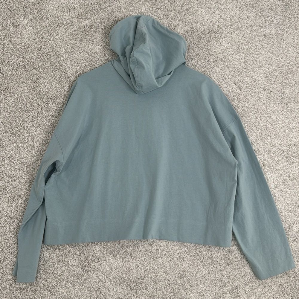 Everlane Light Blue Hoodie - Picture 9 of 12